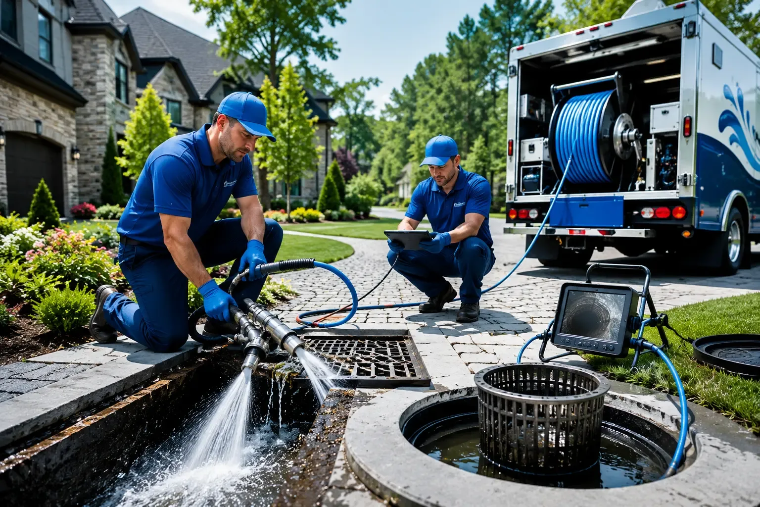 Local outdoor drain cleaning professionals in Barryton, MI