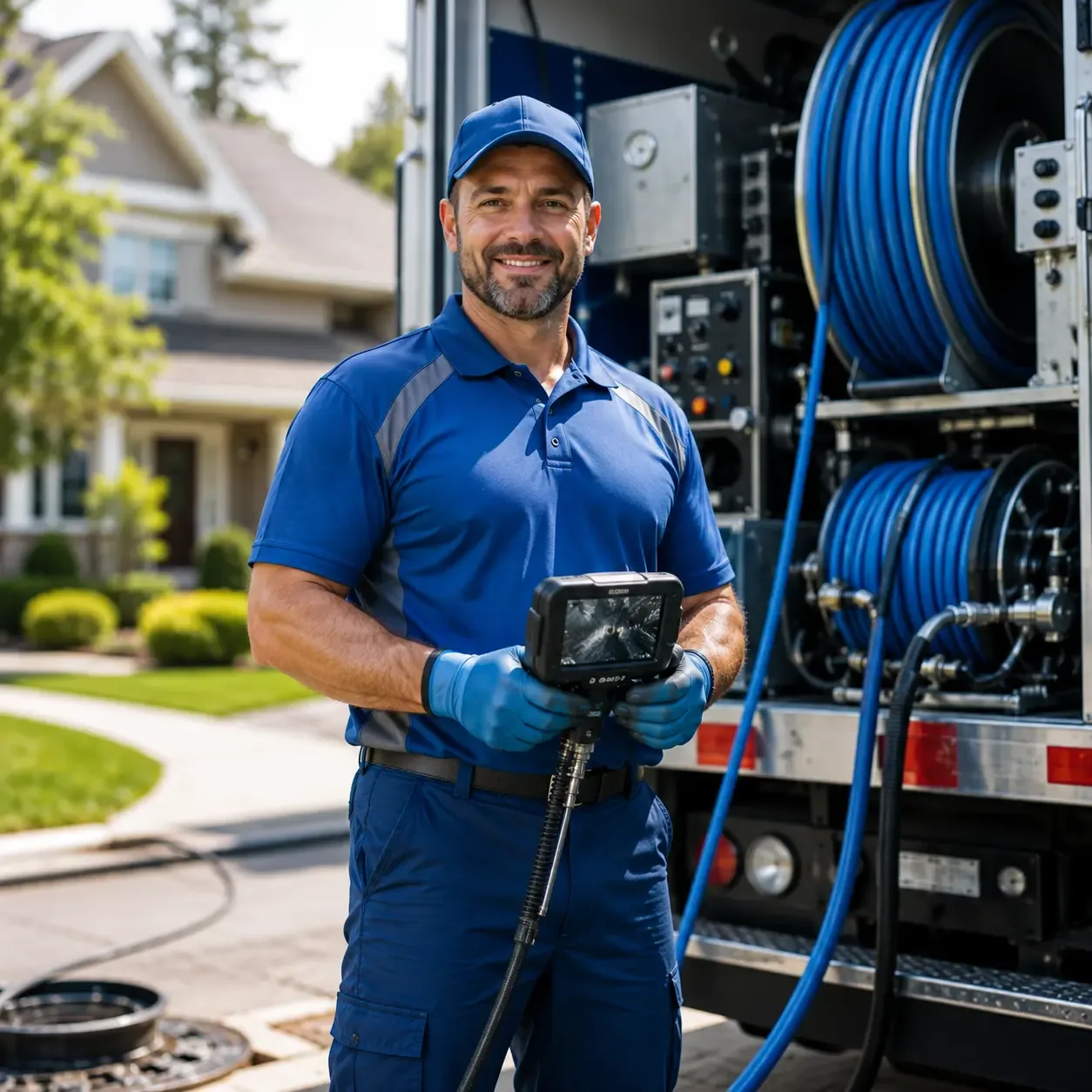 Local outdoor drain cleaning specialists in Barryton, MI